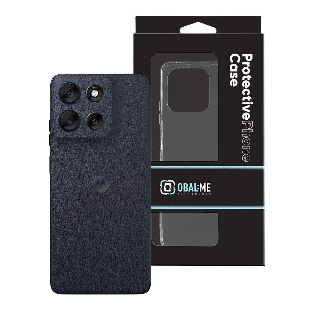 OBAL:ME TPU Kryt pro Motorola G56 Transparent