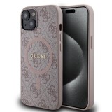 Zadní kryt Guess 4G pro Apple iPhone 14, růžová