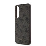 Guess 4G Zadní Kryt pro Samsung Galaxy S24 FE Brown