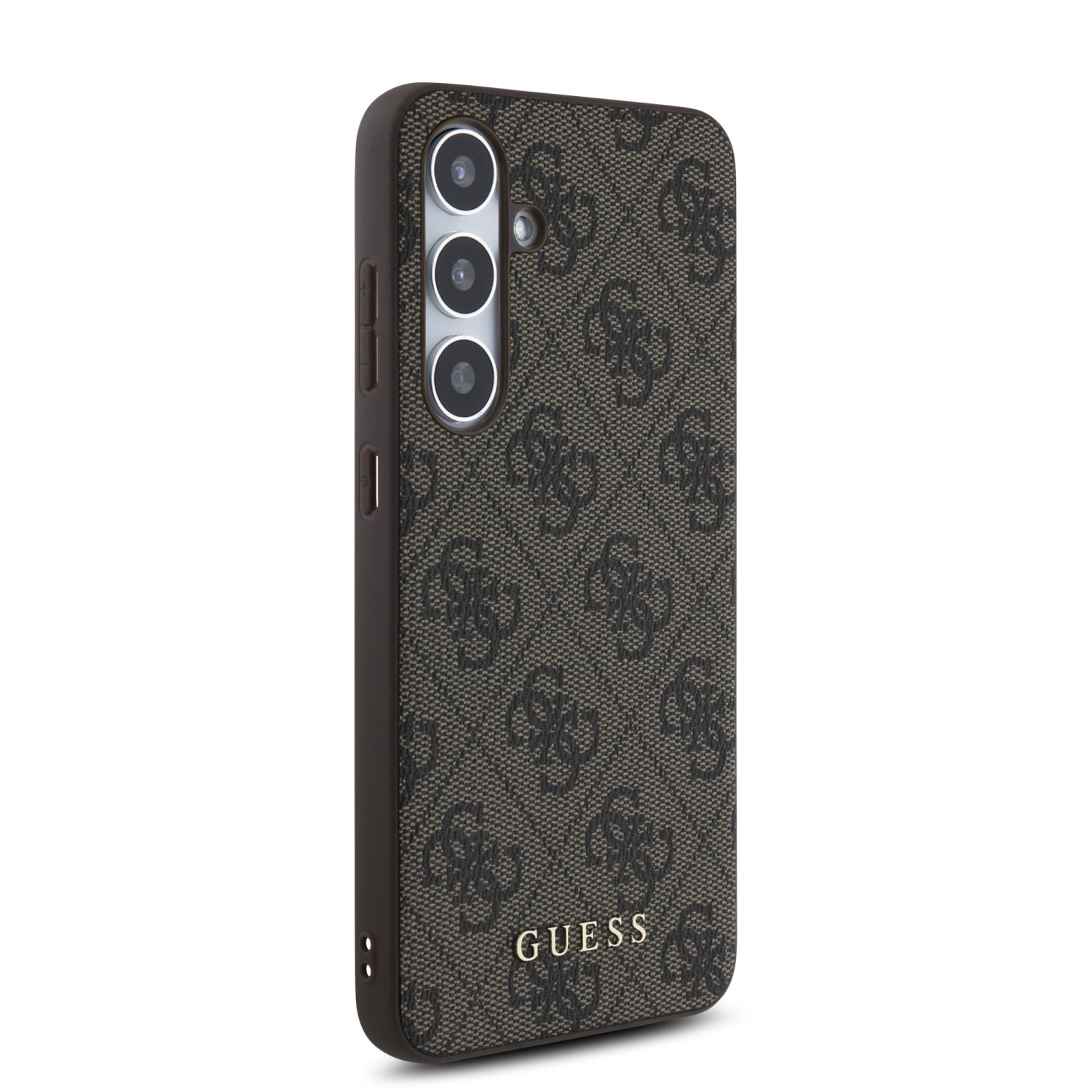 Guess 4G Zadní Kryt pro Samsung Galaxy S24 FE Brown