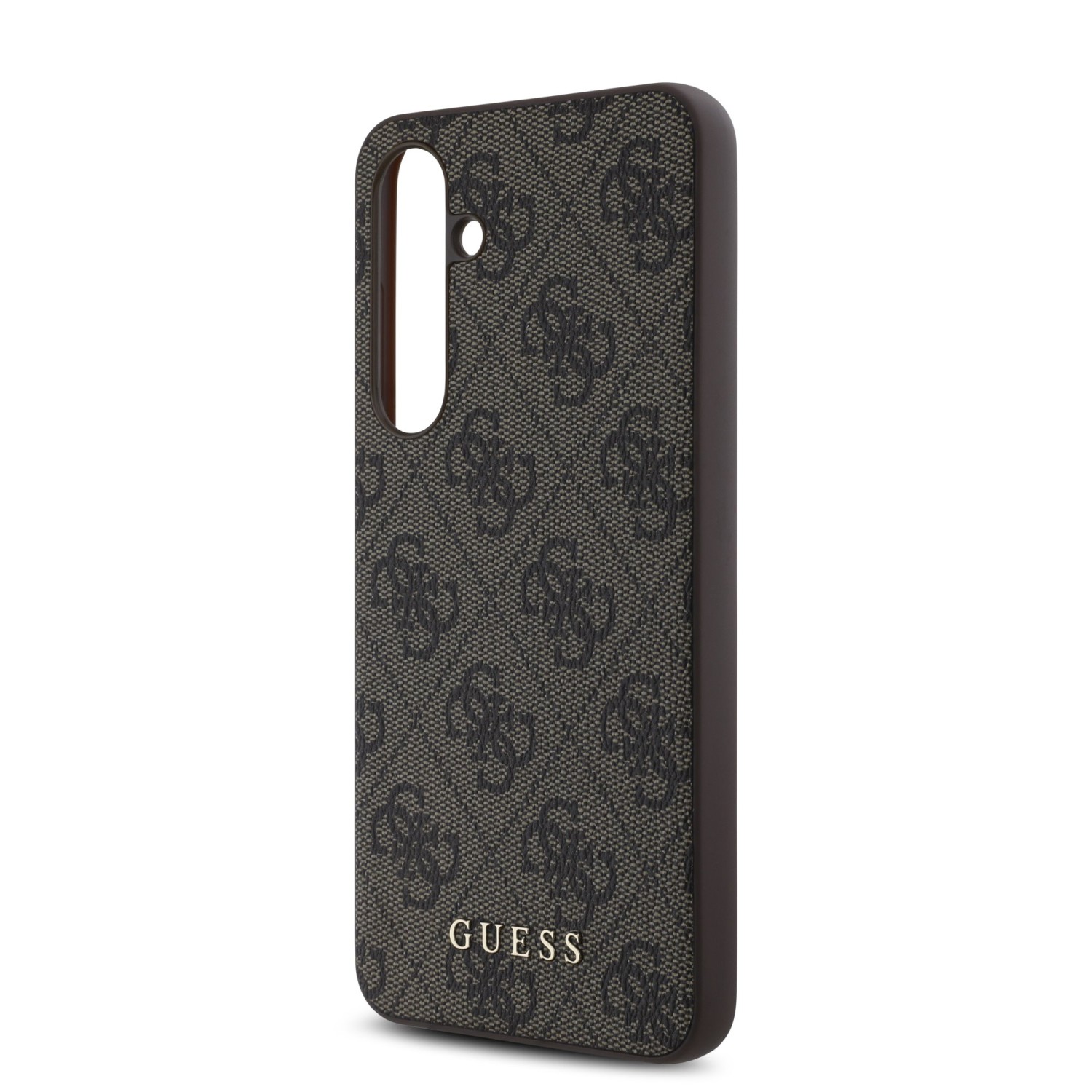 Guess 4G Zadní Kryt pro Samsung Galaxy S24 FE Brown