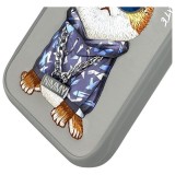 NIMMY case GLASSES COOL CAT for IPHONE 15 Pro Max gray