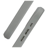 NIMMY case GLASSES COOL CAT for IPHONE 16 Pro Max gray