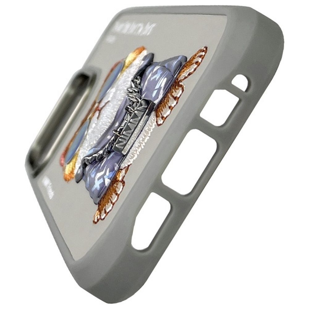 NIMMY case GLASSES COOL CAT for IPHONE 16 Pro Max gray