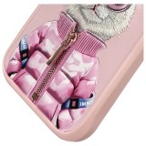 Zadní kryt NIMMY case COOL&CUTE 2.0 Cat pro Apple iPhone 16 Pro Max, růžová