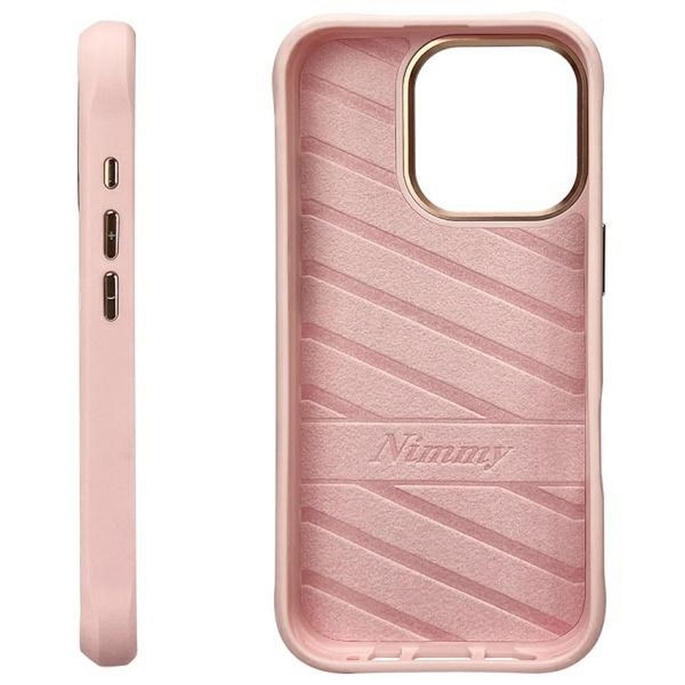 Zadní kryt NIMMY case COOL&CUTE 2.0 Cat pro Apple iPhone 16 Pro Max, růžová