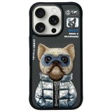 Zadní kryt NIMMY case COOL&CUTE 2.0 Dog pro Apple iPhone 16 Pro Max, černá