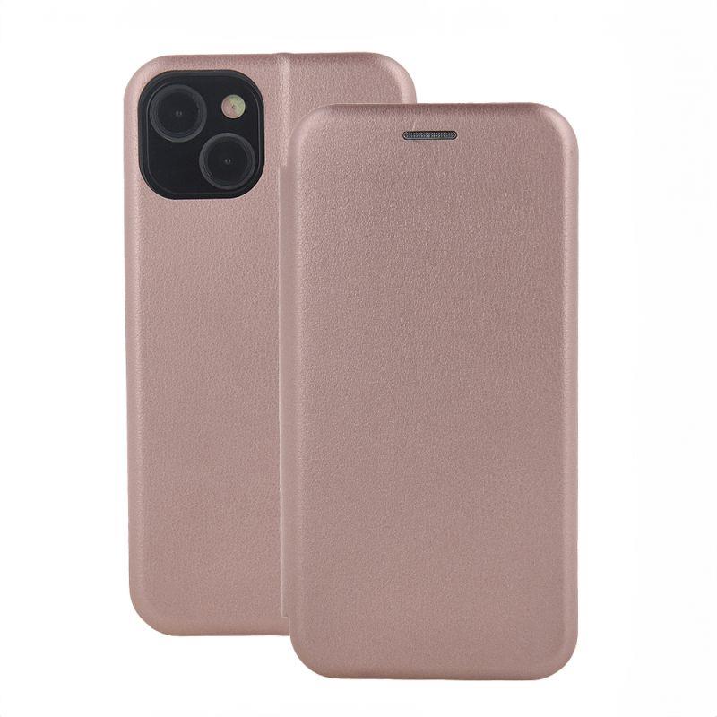 Flipové pouzdro Smart Diva pro Samsung Galaxy A56, růžovo zlatá