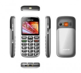 Aligator A870 Senior Silver + stolní napáječ