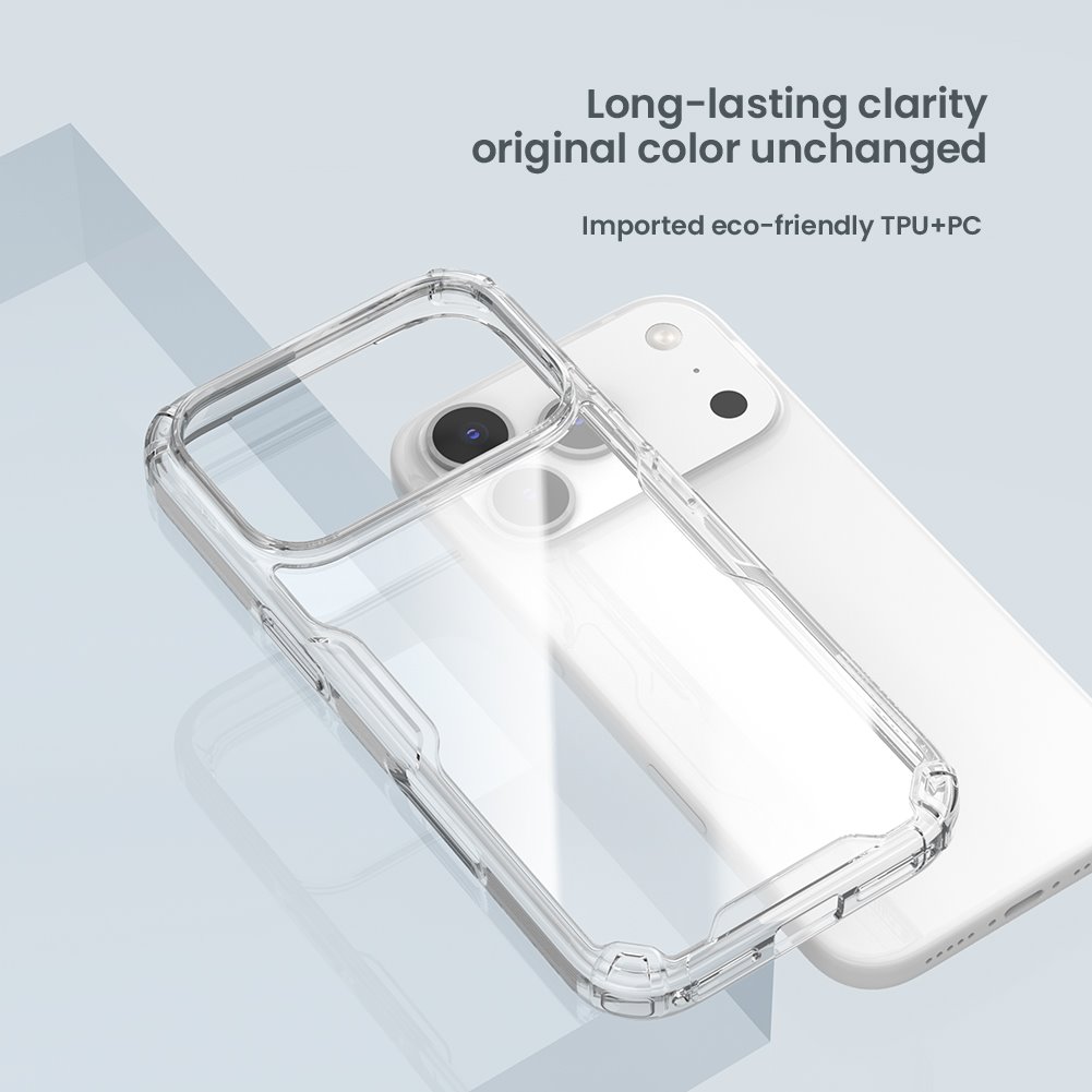 Nillkin Nature TPU PRO Kryt pro Apple iPhone 17 Air Transparent Black