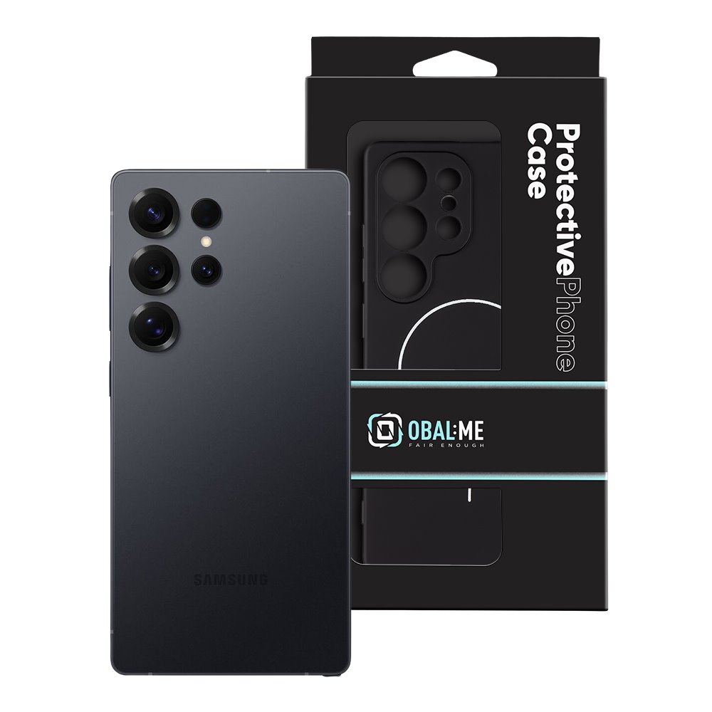 OBAL:ME MagNetix Matte TPU Kryt pro Samsung Galaxy S25 Ultra Black