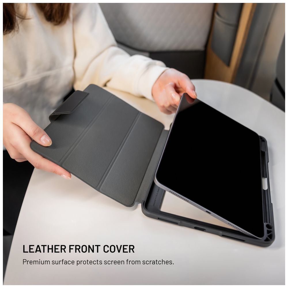 Odolné pouzdro se stojánkem FIXED Enduro pro Apple iPad Air 11" (2020/2022/2024/2025), černé