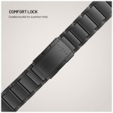 Titanový řemínek FIXED Titanium Strap pro smartwatch Samsung Galaxy Watch Ultra, černý