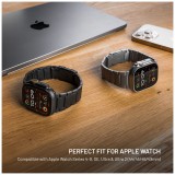 Titanový řemínek FIXED Titanium Strap pro Apple Watch 44/45/46/49mm, přírodní titan