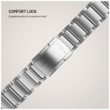 Titanový řemínek FIXED Titanium Strap pro Apple Watch 44/45/46/49mm, přírodní titan