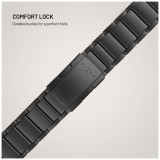 Titanový řemínek FIXED Titanium Strap pro Apple Watch 44/45/46/49mm, černý