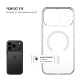 Zadní kryt FIXED MagShell s podporou Magsafe pro Apple iPhone 17 Pro Max, čirý