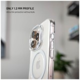 Zadní kryt FIXED MagShell s podporou Magsafe pro Apple iPhone 17 Pro, čirý
