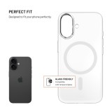 Zadní kryt FIXED MagShell s podporou Magsafe pro Apple iPhone 17, čirý