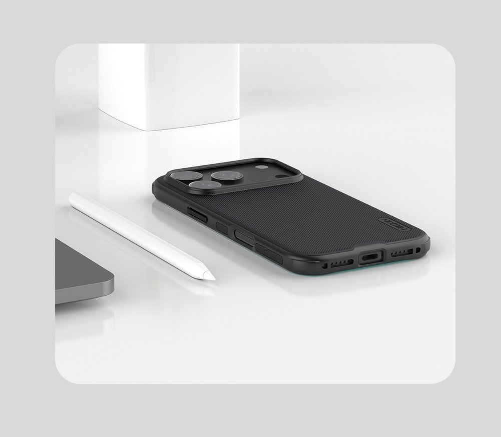 Nillkin Super Frosted PRO Magnetic Zadní Kryt pro Apple iPhone 17 Pro Max Black