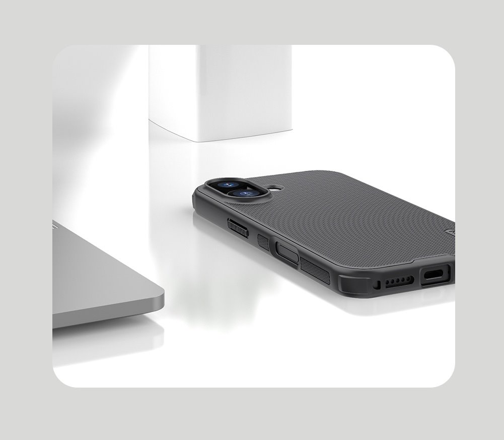 Nillkin Super Frosted PRO Magnetic Zadní Kryt pro Apple iPhone 17 Black