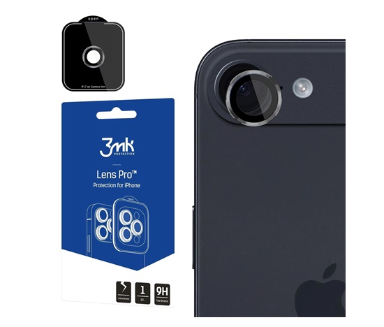 Ochrana kamery 3mk Lens Protection pro Apple iPhone Air, titanium grey (4ks)