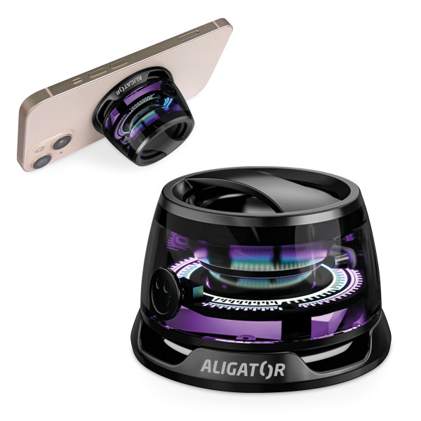 Aligator Mini Beat pro MagSafe, černá