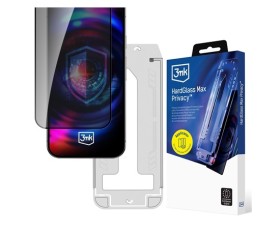 Tvrzené sklo 3mk Hardglass Max Privacy FrameFit pro Apple iPhone 17 Pro Max