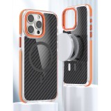 FIBER Case comapitble with MagSafe for XIAOMI Redmi 14C / POCO C75 4G orange