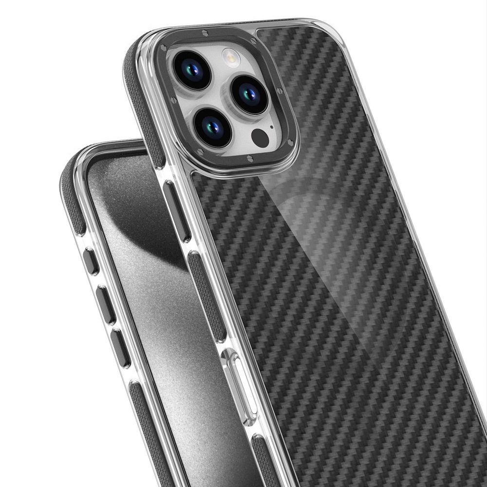 FIBER Case comapitble with MagSafe for XIAOMI Redmi 14C / POCO C75 4G black