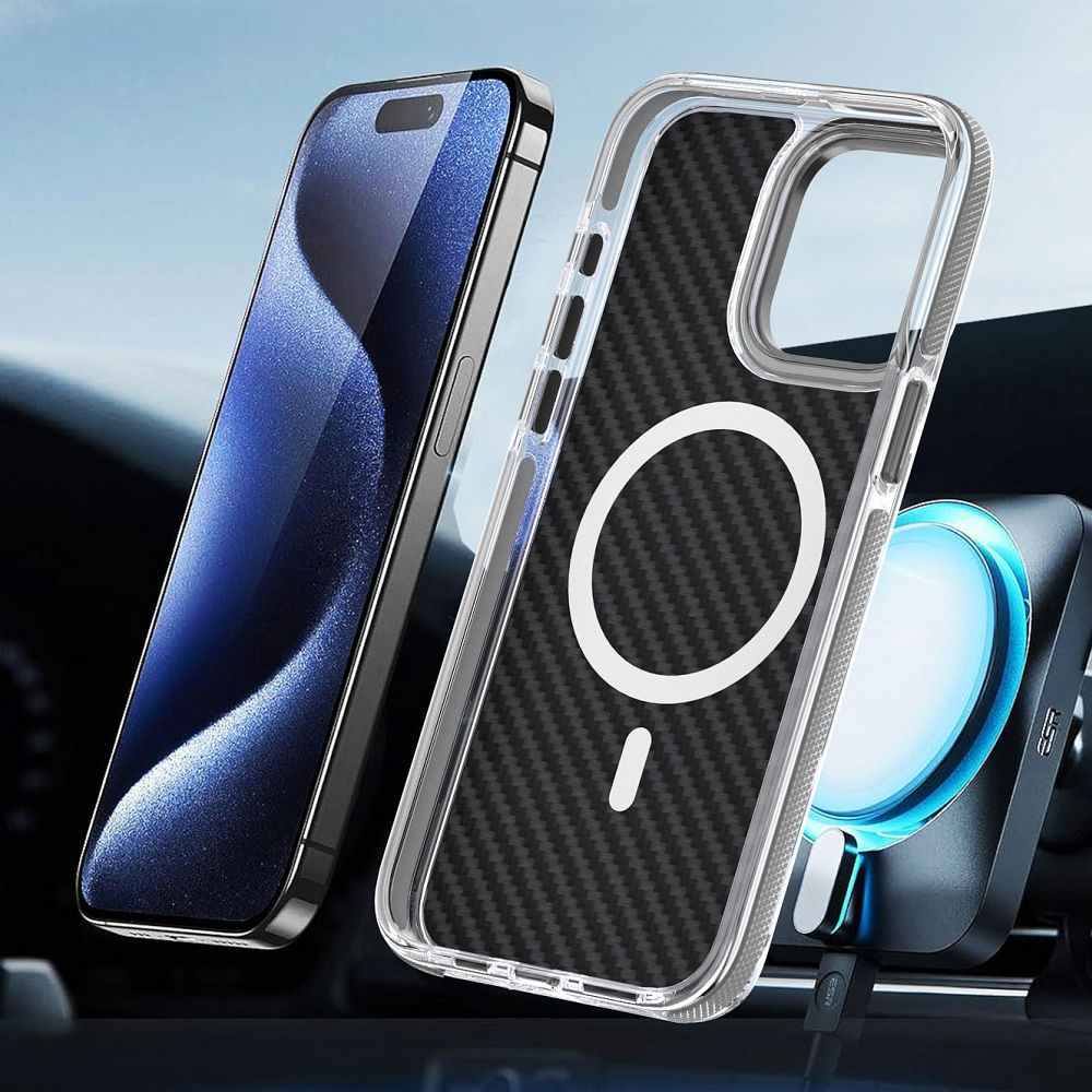 FIBER Case comapitble with MagSafe for SAMSUNG A07 4G grey