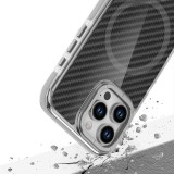 FIBER Case comapitble with MagSafe for XIAOMI Redmi 14C / POCO C75 4G grey