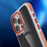 FIBER Case comapitble with MagSafe for SAMSUNG S25 EDGE orange