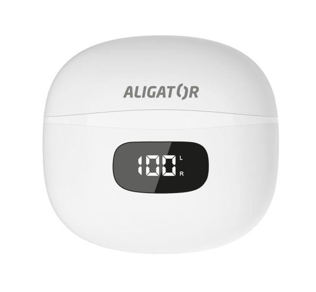 Aligator Pods ANC bílá