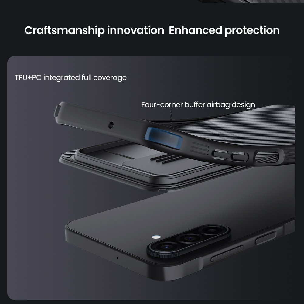 Nillkin CamShield PRO Zadní Kryt pro Samsung Galaxy A17 5G Black