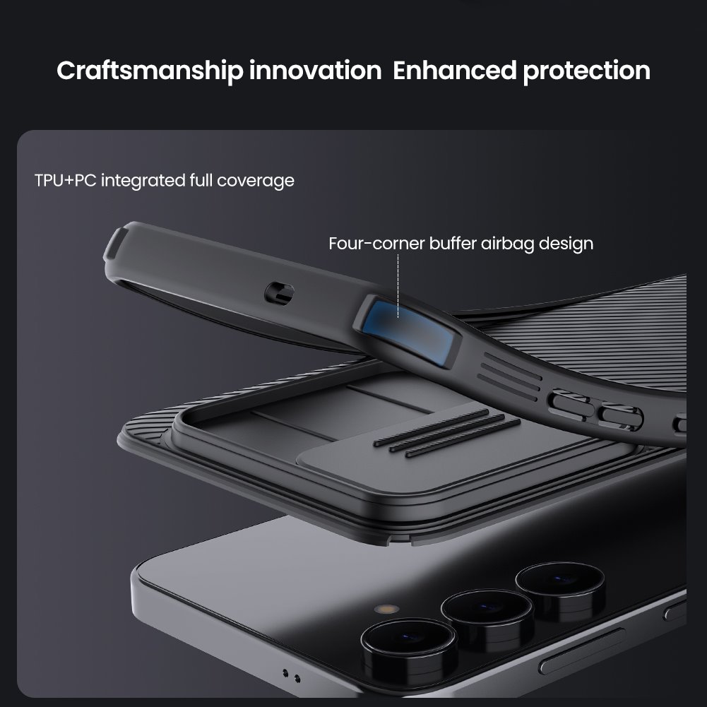 Nillkin CamShield PRO Zadní Kryt pro Samsung Galaxy S25 FE Black
