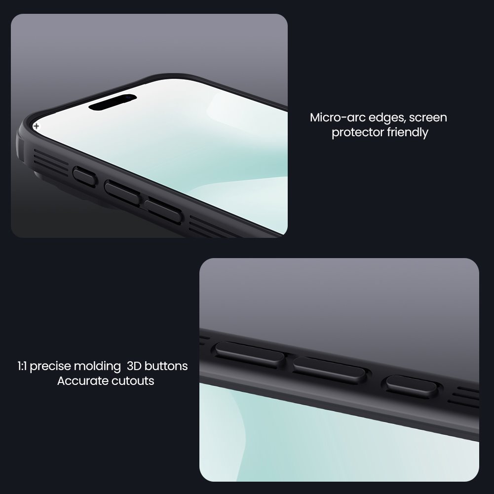 Nillkin CamShield PRO Magnetic Zadní Kryt pro Apple iPhone 17 Pro Transparent Black