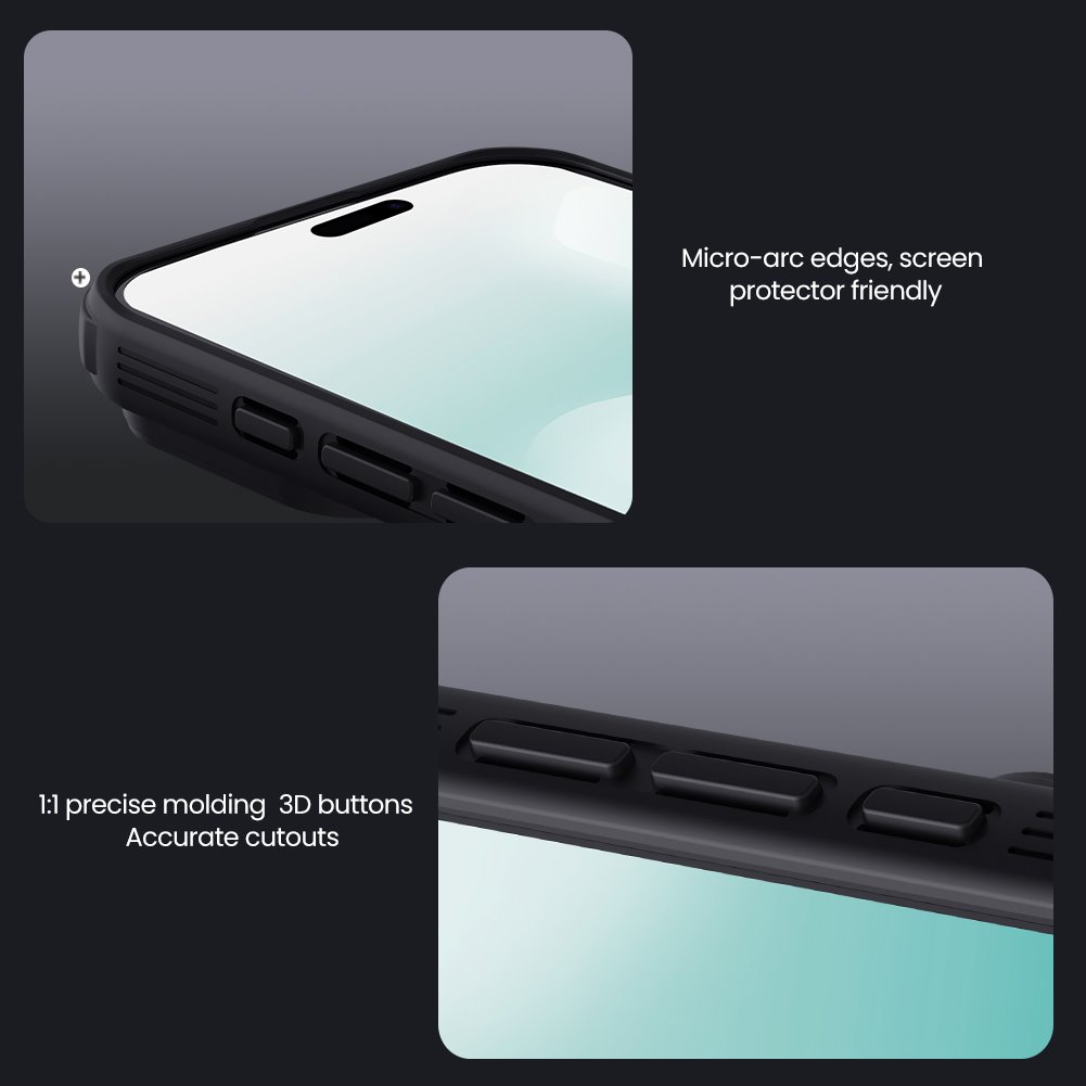 Nillkin CamShield PRO Magnetic Zadní Kryt pro Apple iPhone 17 Transparent Black