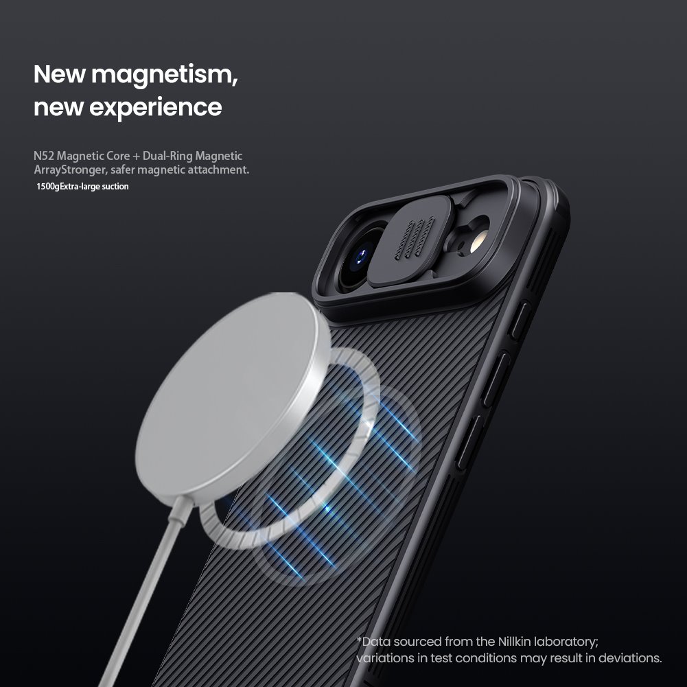 Nillkin CamShield PRO Magnetic Zadní Kryt pro Apple iPhone Air Black
