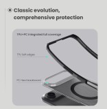 Nillkin Super Frosted PRO Magnetic Zadní Kryt pro Apple iPhone Air Transparent Black