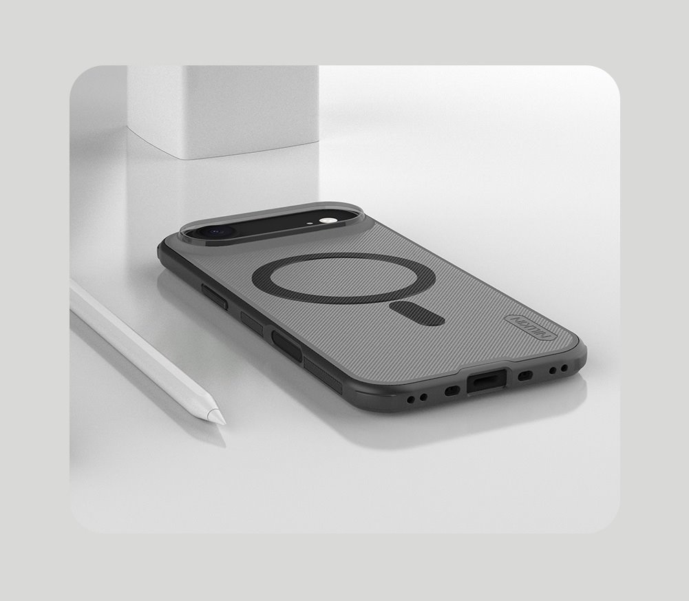 Nillkin Super Frosted PRO Magnetic Zadní Kryt pro Apple iPhone Air Transparent Black