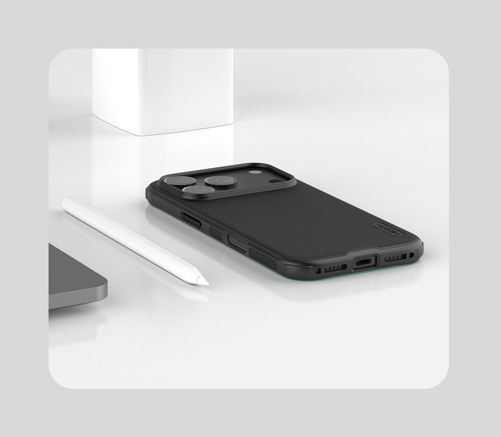 Nillkin Super Frosted PRO Zadní Kryt pro Apple iPhone 17 Pro Black