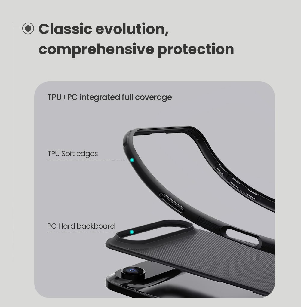 Nillkin Super Frosted PRO Zadní Kryt pro Apple iPhone Air Black