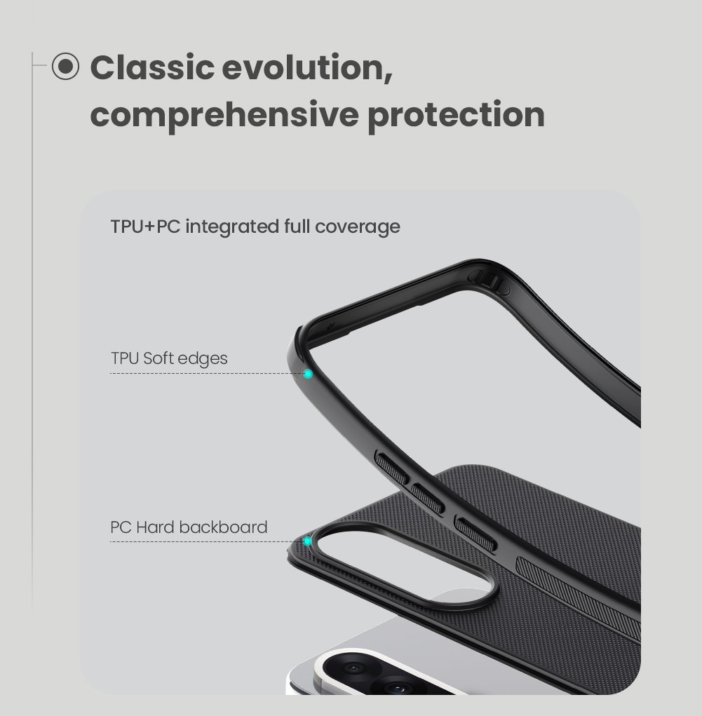 Nillkin Super Frosted PRO Zadní Kryt pro OnePlus Nord 5 5G Black