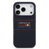 Red Bull Silicone Horizontal Logo MagSafe Zadní Kryt pro iPhone 17 Pro Navy