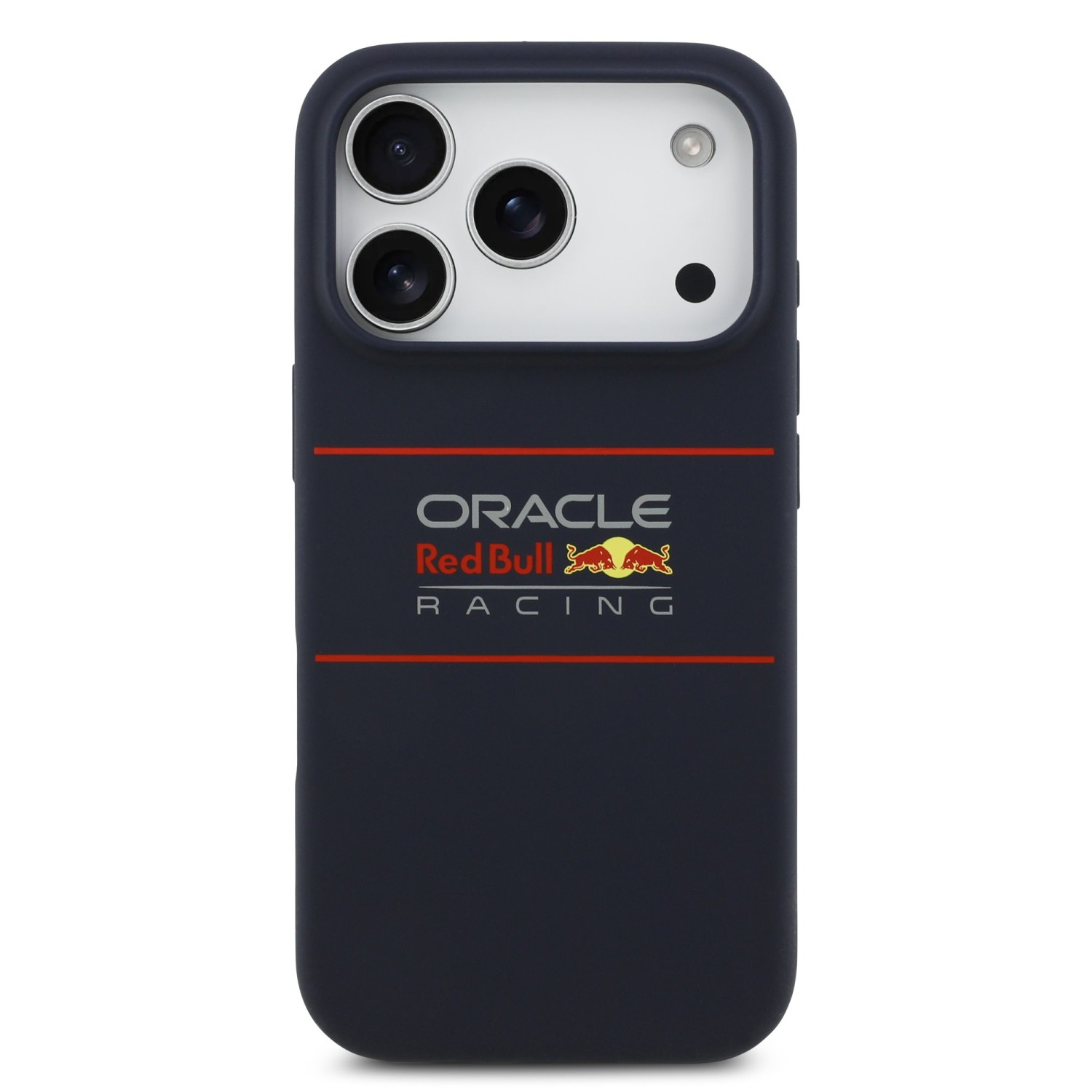 Red Bull Silicone Horizontal Logo MagSafe Zadní Kryt pro iPhone 17 Pro Navy