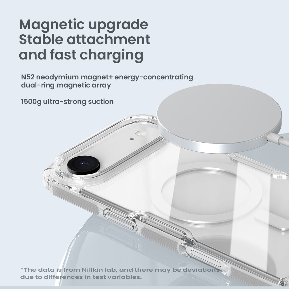 Nillkin Nature TPU PRO Magnetic Kryt pro Apple iPhone Air Transparent Black