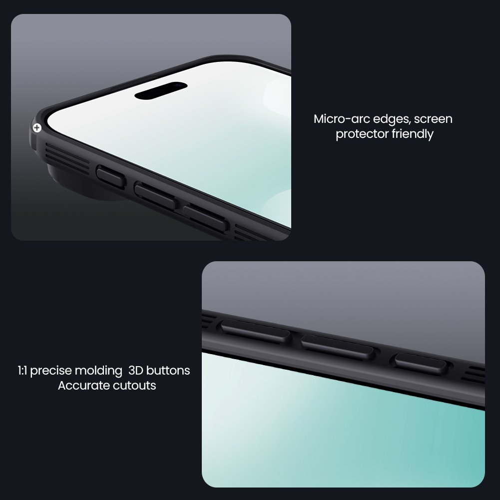 Nillkin CamShield PRO Zadní Kryt pro Apple iPhone Air Transparent Black