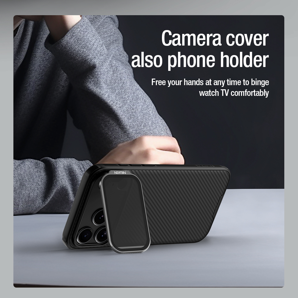 Nillkin CamShield Prop Magnetic Zadní Kryt pro Apple iPhone 17 Pro Max Black
