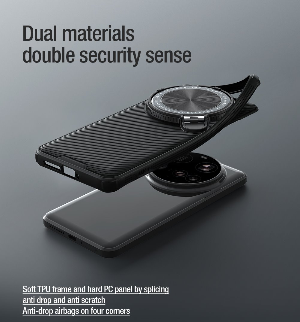 Nillkin CamShield Prop Magnetic Zadní Kryt pro Xiaomi 15 Ultra Black